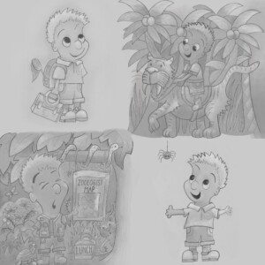 Daniel in black and white Daniel in black and white